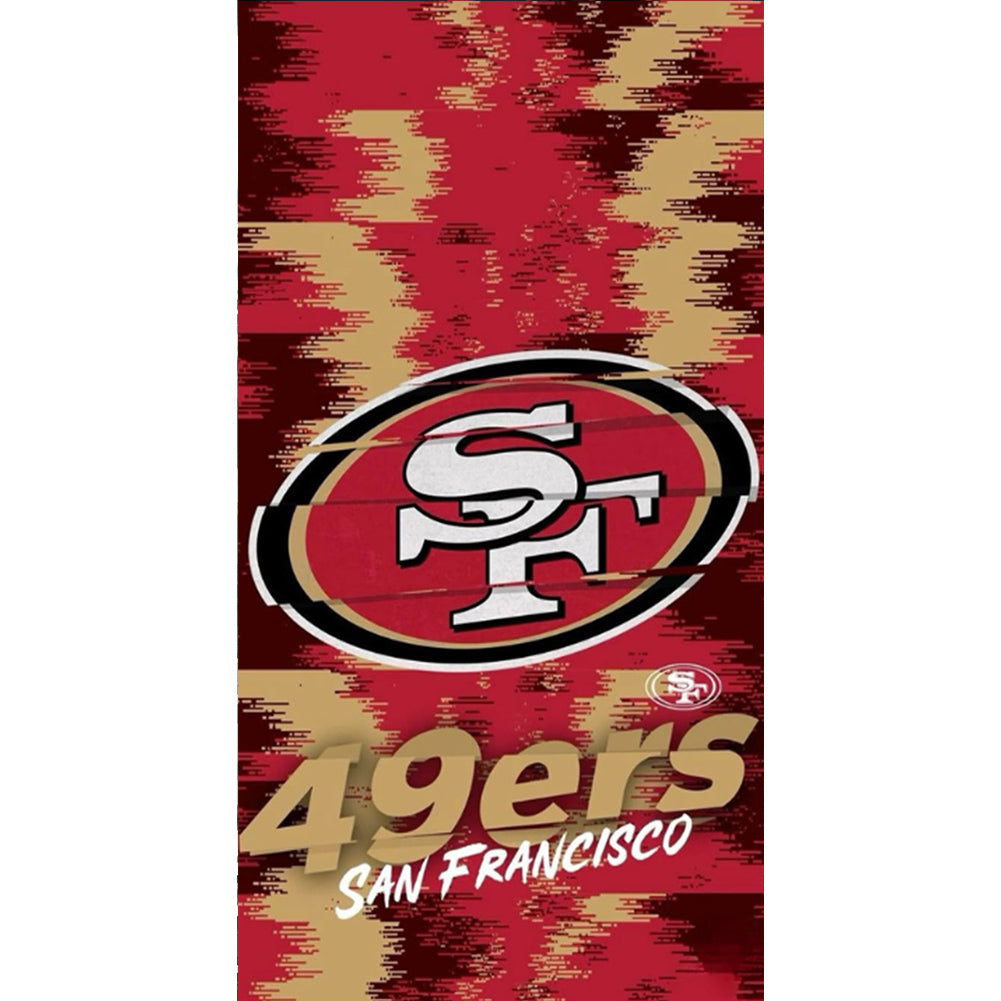 Diamond Painting - Full Round - San Francisco 49Ers (30*55CM)