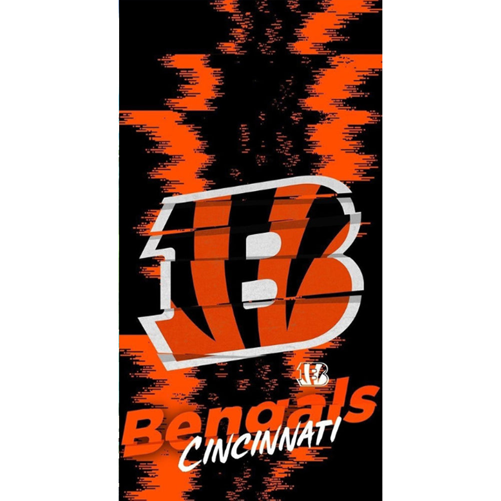 Diamond Painting - Full Round - Cincinnati Bengals Team (30*55CM)