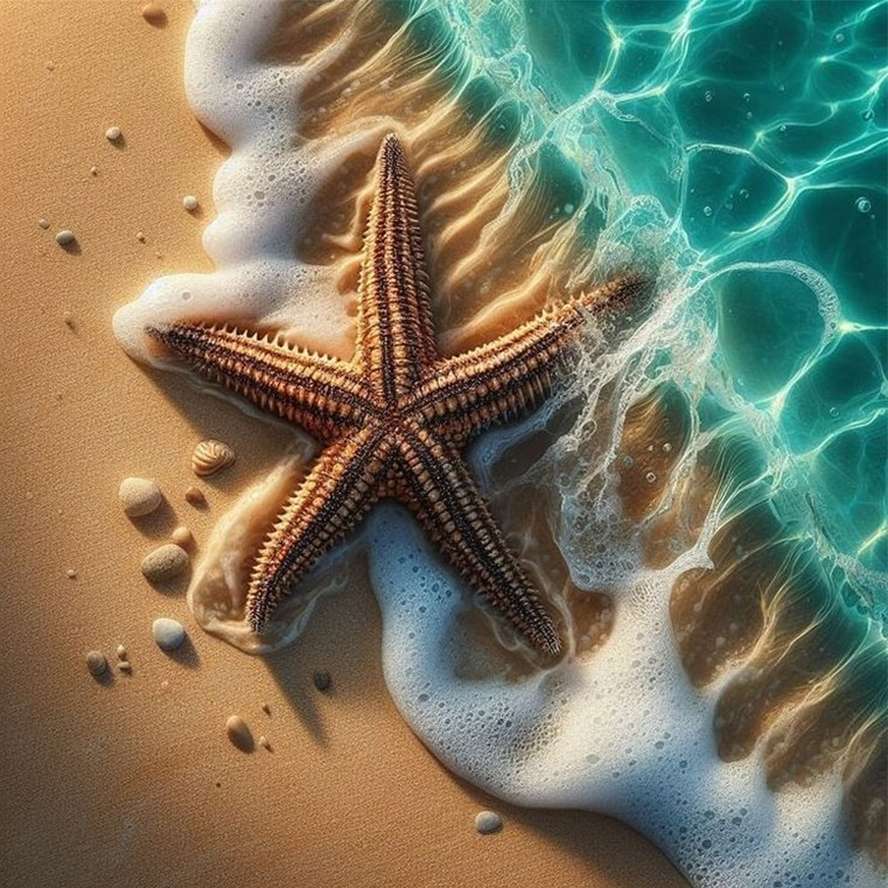 Diamond Painting - Full Round - Starfish Beach (30*30CM)