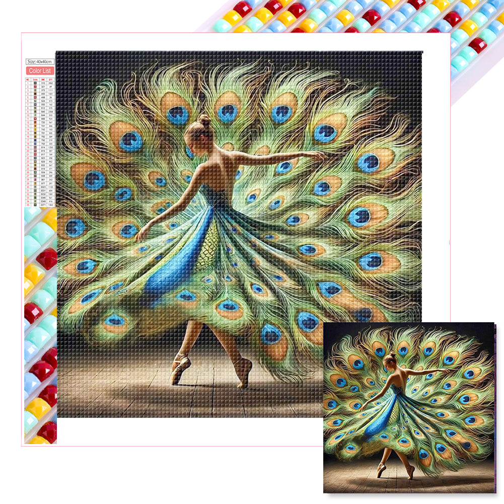 Diamond Painting - Full Square - Girl (40*40CM)