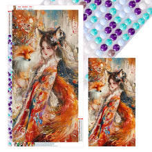 Load image into Gallery viewer, Diamond Painting - Full Round - Fox Girl (40*75CM)
