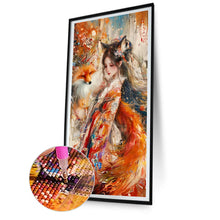 Load image into Gallery viewer, Diamond Painting - Full Round - Fox Girl (40*75CM)
