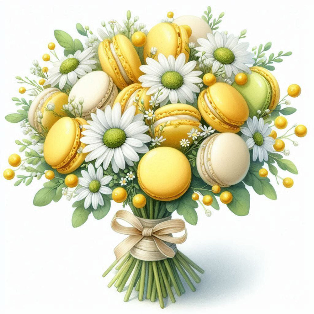 Diamond Painting - Full Round - Macaron Bouquet (40*40CM)