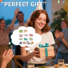 Load image into Gallery viewer, 12 Pairs Animal DIY Diamond Art Earrings Double Sided Diamond Painting Earrings
