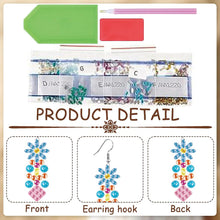 Load image into Gallery viewer, 12 Pair Transparent DIY Diamond Art Earring Double Side Diamond Painting Earring
