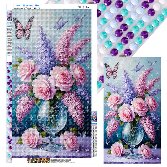 Diamond Painting - Full Round - Vase (40*70CM)