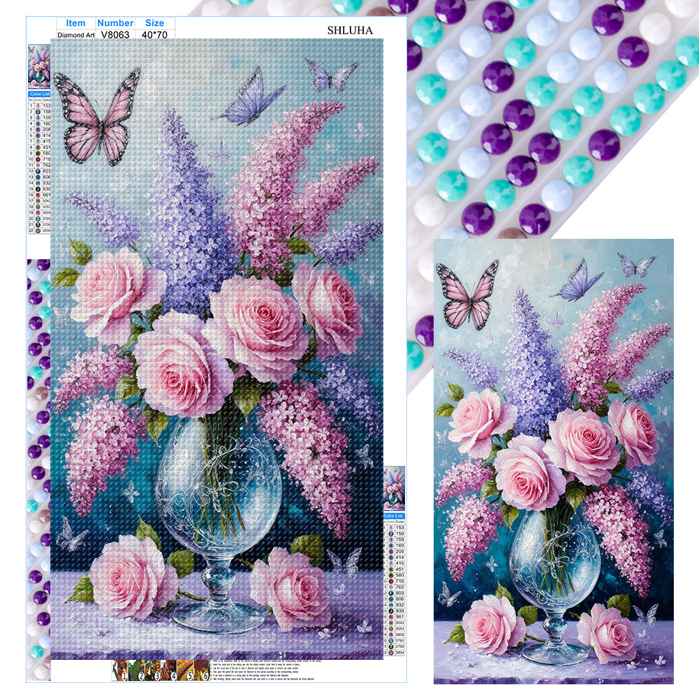 Diamond Painting - Full Round - Vase (40*70CM)