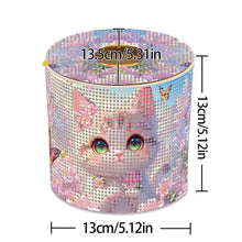 Load image into Gallery viewer, Kitten DIY Diamond Painting Handmade Tissue Holder Rhinestones Decor Tissue Box

