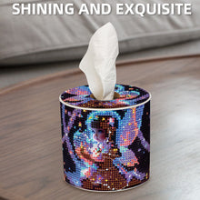 Load image into Gallery viewer, Elf DIY Diamond Painting Handmade Tissue Holder Rhinestones Decor Tissue Box
