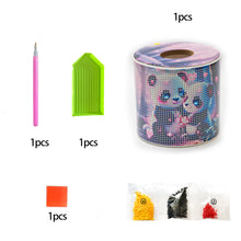Load image into Gallery viewer, Panda DIY Diamond Painting Handmade Tissue Holder Rhinestones Crystal Tissue Box
