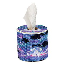 Load image into Gallery viewer, Whale DIY Diamond Painting Handmade Tissue Holder Rhinestones Crystal Tissue Box
