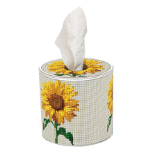 Load image into Gallery viewer, Sunflower DIY Diamond Painting Handmade Tissue Holder Rhinestones Tissue Box
