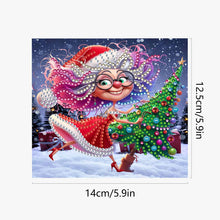 Load image into Gallery viewer, 10PCS DIY Diamond Art Greeting Cards Xmas Designs for Festivals and Celebrations Christmas
