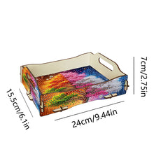 Load image into Gallery viewer, 5D DIY Tree Of Life Diamond Painting Serving Tray with Handle for Coffee Table
