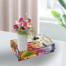 Load image into Gallery viewer, 5D DIY Tree Of Life Diamond Painting Serving Tray with Handle for Coffee Table

