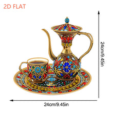 Load image into Gallery viewer, 2D Flat Afternoon Tea DIY Diamond Art Pendant Window Hanging Art for Home Decor
