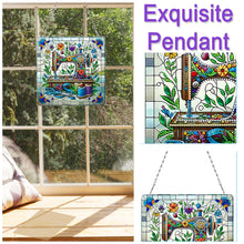 Load image into Gallery viewer, 2D Flat Sewing Machine DIY Diamond Art Pendant Window Hanging Art for Home Decor
