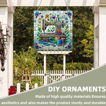 Load image into Gallery viewer, 2D Flat Sewing Machine DIY Diamond Art Pendant Window Hanging Art for Home Decor
