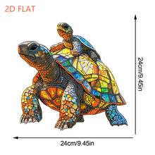 Load image into Gallery viewer, 2D Flat Turtle DIY Diamond Art Pendant Window Hanging Art for Home Wall Decor
