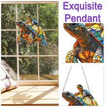 Load image into Gallery viewer, 2D Flat Turtle DIY Diamond Art Pendant Window Hanging Art for Home Wall Decor
