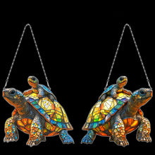 Load image into Gallery viewer, 2D Flat Turtle DIY Diamond Art Pendant Window Hanging Art for Home Wall Decor
