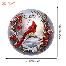 Load image into Gallery viewer, 2D Flat Redbird DIY Diamond Art Pendant Window Hanging Art for Home Decoration

