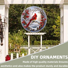 Load image into Gallery viewer, 2D Flat Redbird DIY Diamond Art Pendant Window Hanging Art for Home Decoration

