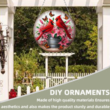 Load image into Gallery viewer, 2D Flat Redbird DIY Diamond Art Pendant Window Hanging Art for Home Decoration
