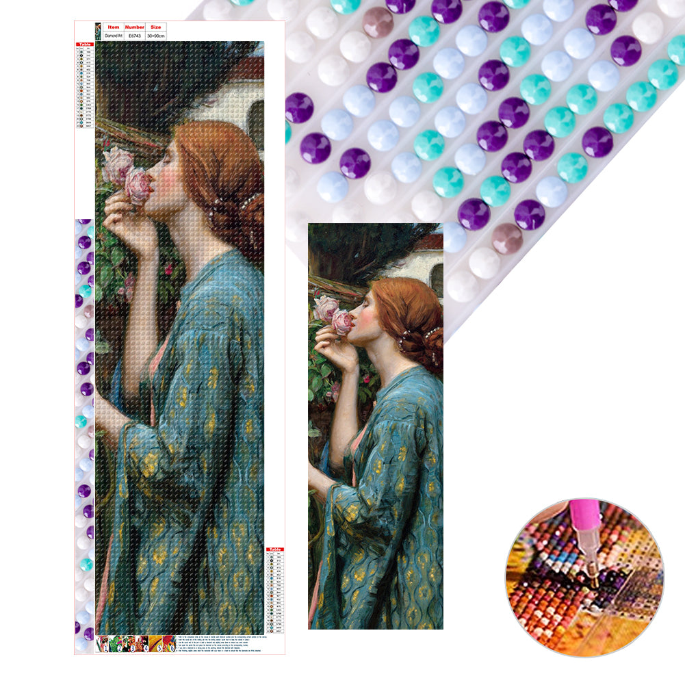 Diamond Painting - Full Round - Vintage Goddess (30*90CM)