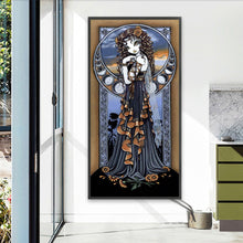 Load image into Gallery viewer, Diamond Painting - Full Round - Dark Eyed Doll Girl (40*80CM)
