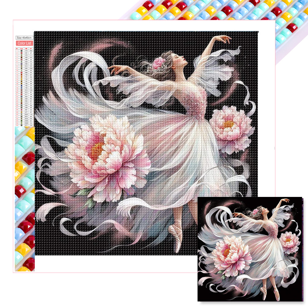 Diamond Painting - Full Square - Dream Ballet Girl (40*40CM)