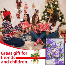 Load image into Gallery viewer, 5D DIY Flower Diamond Art Painting Notebook Kit Crystal Notepad Sketchbook Gifts
