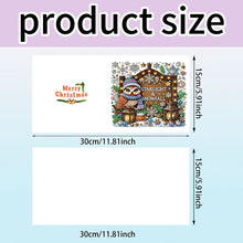 Load image into Gallery viewer, 6PCS DIY Diamond Art Christmas Greeting Cards Xmas Design Diamond Art Cards
