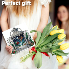 Load image into Gallery viewer, 6PCS DIY Diamond Art Greeting Cards Xmas Designs Diamond Art Handmade Cards Christmas

