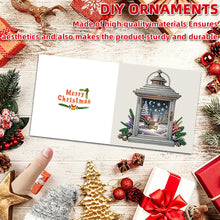 Load image into Gallery viewer, 6PCS DIY Diamond Art Greeting Cards Xmas Designs Diamond Art Handmade Cards Christmas
