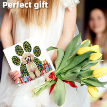 Load image into Gallery viewer, 6PCS DIY Dog Diamond Art Greeting Cards Xmas Designs Diamond Art Handmade Cards Christmas
