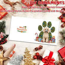 Load image into Gallery viewer, 6PCS DIY Dog Diamond Art Greeting Cards Xmas Designs Diamond Art Handmade Cards Christmas
