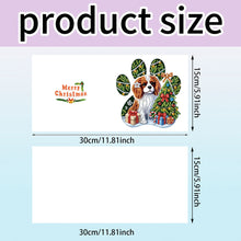 Load image into Gallery viewer, 6PCS DIY Dog Diamond Art Greeting Cards Xmas Designs Diamond Art Handmade Cards Christmas
