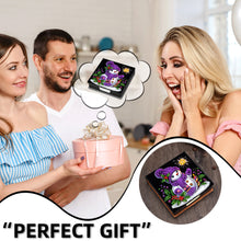 Load image into Gallery viewer, 5D DIY Leather Snowman Diamond Painting Notecard Box Gem Art Sticky Note Holder Christmas
