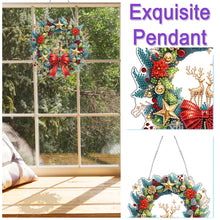 Load image into Gallery viewer, 2D Flat Garland DIY Acrylic Rhinestone Diamond Art Window Pendants Door Decor
