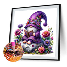 Load image into Gallery viewer, Diamond Painting - Full Round - Reading Gnome (40*40CM)
