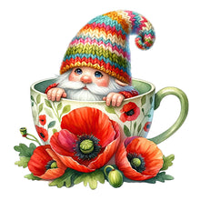 Load image into Gallery viewer, Diamond Painting - Full Round - Cup Gnome (40*40CM)
