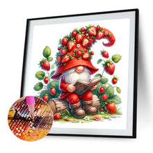 Load image into Gallery viewer, Diamond Painting - Full Round - Strawberry Gnome (40*40CM)
