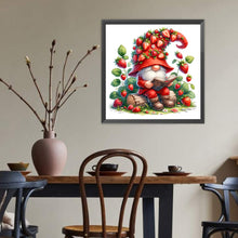 Load image into Gallery viewer, Diamond Painting - Full Round - Strawberry Gnome (40*40CM)
