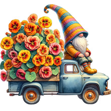 Load image into Gallery viewer, Diamond Painting - Full Round - Flower Gnome (40*40CM)

