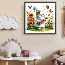Load image into Gallery viewer, Diamond Painting - Full Round - Guitar Gnome (40*40CM)
