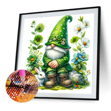 Load image into Gallery viewer, Diamond Painting - Full Round - Green Gnome (40*40CM)
