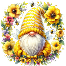 Load image into Gallery viewer, Diamond Painting - Full Round - Gnome Wreath (40*40CM)
