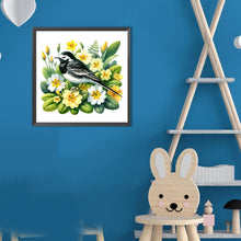 Load image into Gallery viewer, Diamond Painting - Full Round - Little Yellow Flower And Bird (30*30CM)

