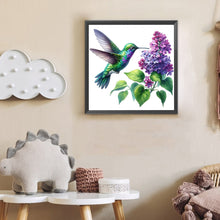 Load image into Gallery viewer, Diamond Painting - Full Round - Bird And Hydrangea (30*30CM)

